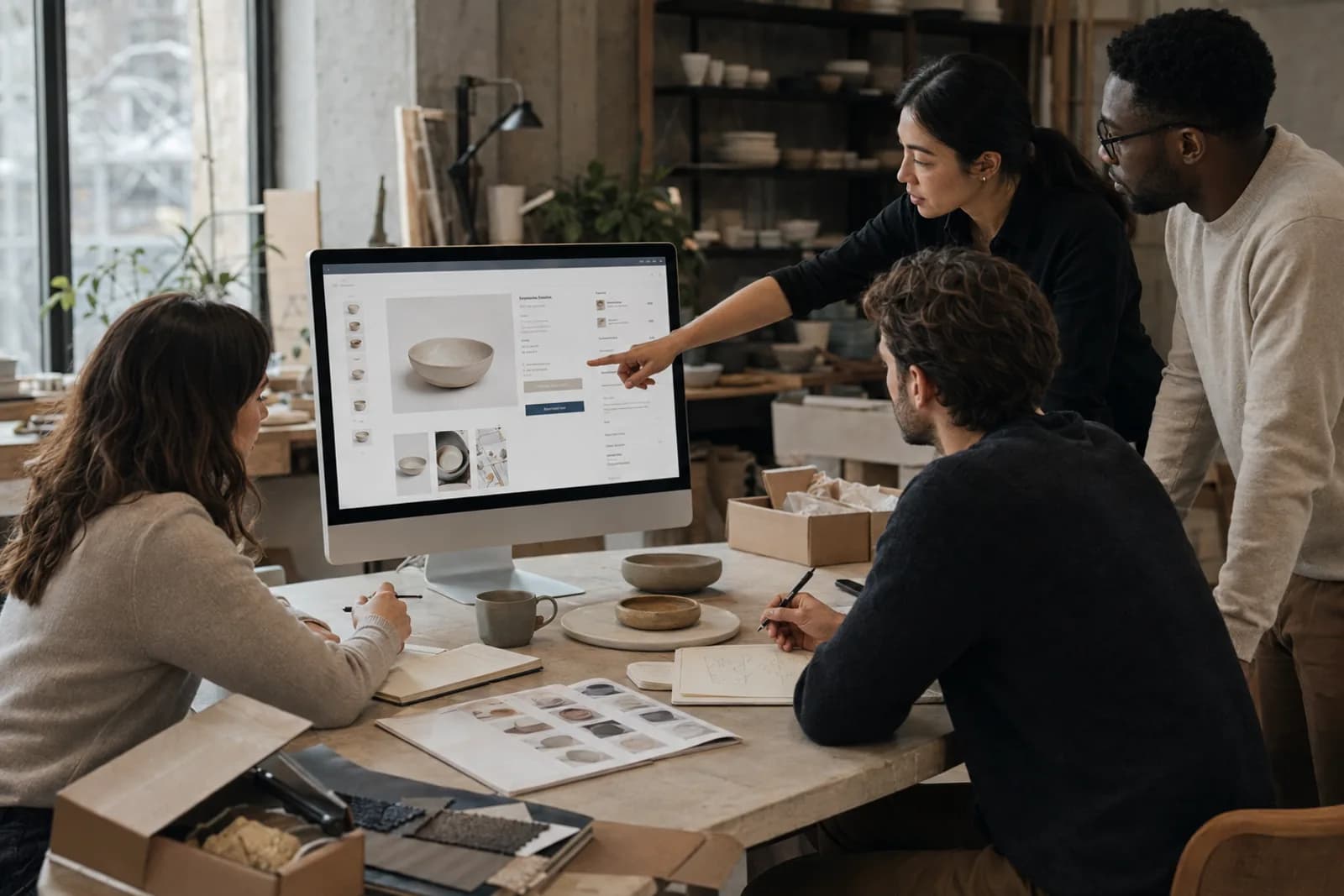 WooCommerce Development workspace showing store engineering across responsive desktop, tablet and mobile screens