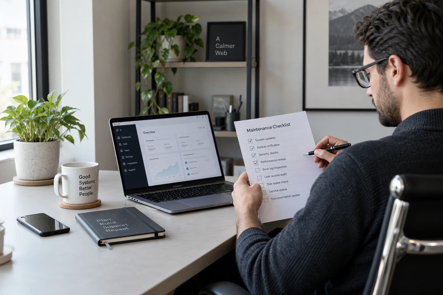 Website Maintenance & Support work planning and review